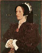 HOLBEIN, Hans the Younger Portrait of Margaret Wyatt, Lady Lee oil painting artist